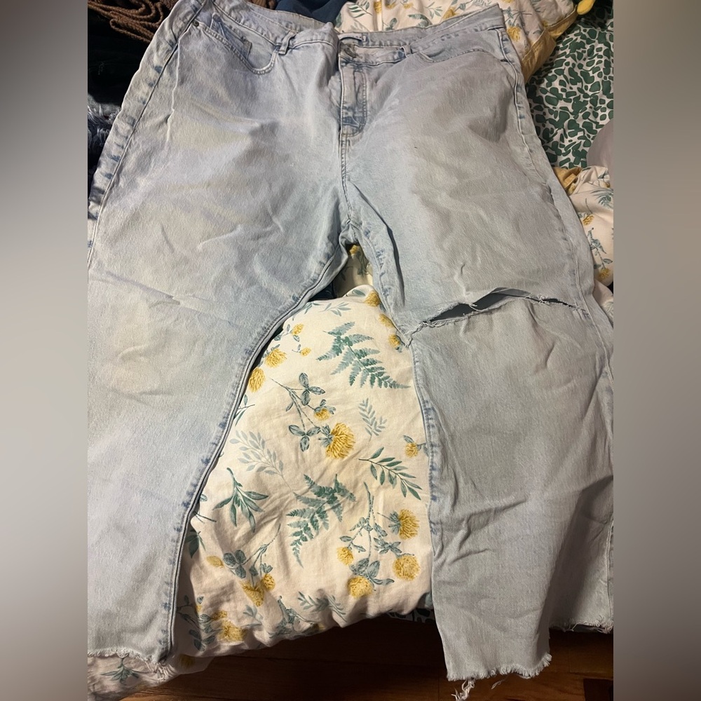 Loft Hi-Waist Kick Crop Jeans